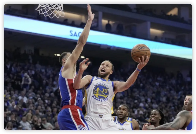 勇士4人20+结束对国王5连败!库里20+6 德罗赞空砍34分